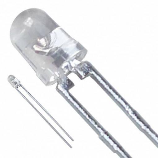 Lite-On LTL-4296N LED s vývody oranžová kulatý 3 mm 60 mcd 45 ° 30 mA 2 V