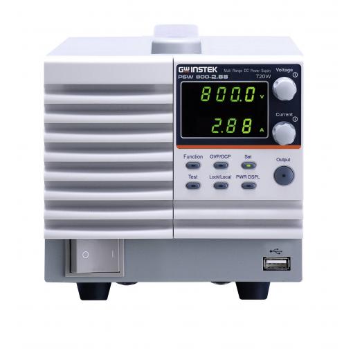 GW Instek PSW 800-2.88 laboratorní zdroj s nastavitelným napětím, 0 - 800 V/DC, 0 - 2.88 A, 720 W, výstup 1 x, 01SW8H0210GT