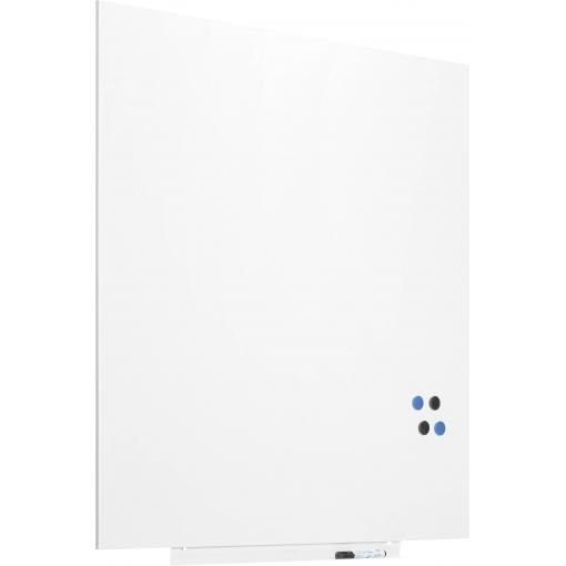 Rocada bílá popisovací tabule 6525PRO (š x v) 100 cm x 100 cm Signální bílá (RAL 9003) plastový vč. odkládací misky , formát na šířku nebo na výšku