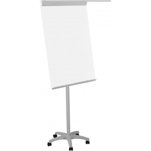 Rocada flipchart 616K (š x v) 1860 mm x 640 mm bílá omyvatelný, popisovatelný, vč. odkládací poličky, magnetický R616102