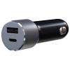 Satechi ST-TCPDCCM nabíjecí adaptér, 1x USB A , 1x USB-C®, 72 W, antracitová