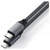 Satechi USB kabel USB 2.0 USB-C ® zástrčka, Apple Lightning konektor 0.25 m antracitová ST-TCL10M