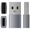 Satechi USB 3.1 Gen 1 (USB 3.0) adaptér [1x USB-C® zástrčka - 1x USB A, USB 3.1 Gen 1] ST-TAUCM 0.000 cm