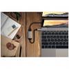 Satechi ST-TC4KHAM USB-C® / HDMI adaptér [1x USB-C® zástrčka - 1x HDMI zásuvka] vesmírná šedá 4K UHD 0 mm