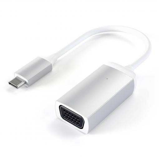 Satechi USB-C® adaptér [1x USB-C® zástrčka - 1x VGA] ST-TCVGAS 0 mm
