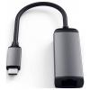 Satechi USB-C® adaptér [1x USB-C® zástrčka - 1x RJ45] ST-TCENM 0 mm