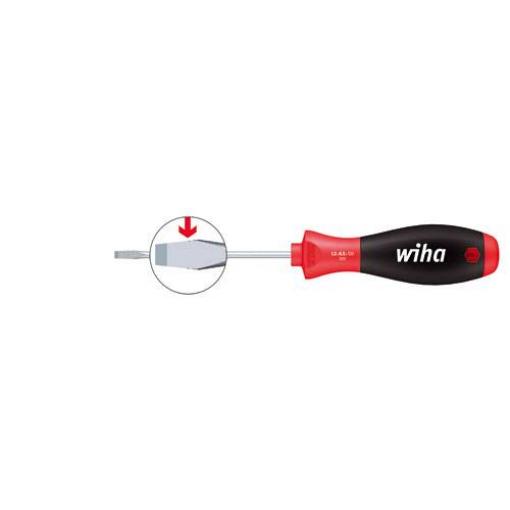 dílnu šroubovák pro šrouby Microstix Wiha 302SF 6,5x200 00706 Šířka čepele: 6.5 mm Délka dříku: 200 mm