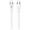 Targus USB kabel USB 2.0 USB-C ® zástrčka 2.00 m bílá silikonový HJ4002WHGL