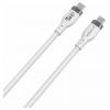 Targus USB kabel USB 2.0 USB-C ® zástrčka 1.00 m bílá kulatý HJ4001WHGL