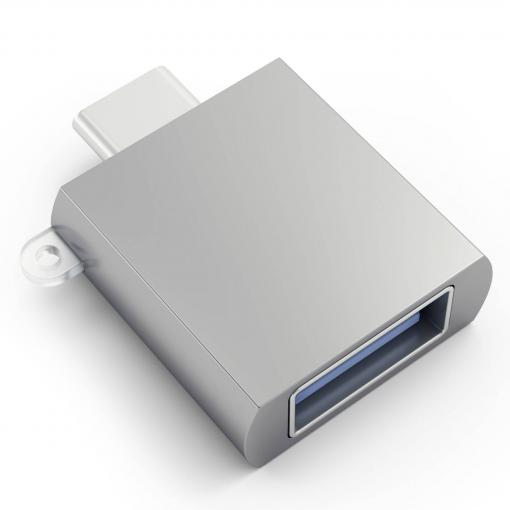 Satechi USB 3.1 Gen 1 (USB 3.0) adaptér [1x USB-C® zástrčka - 1x USB A] ST-TCUAM 0.000 cm