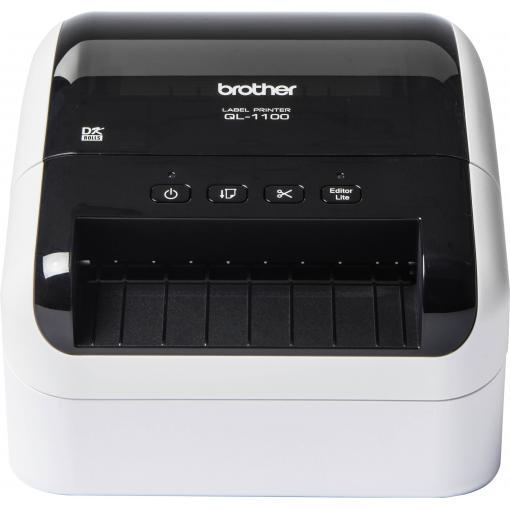 Brother QL-1100c tiskárna štítků termální s přímým tiskem 300 x 300 dpi Šířka etikety (max.): 103 mm