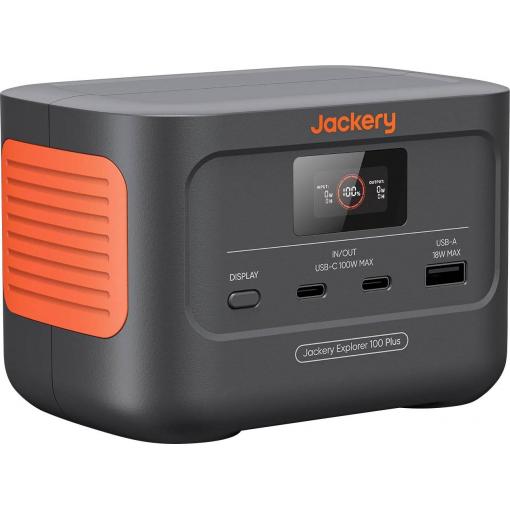 Jackery Explorer 100 Plus Nabíjecí stanice 31 Ah LiFePO4 černá, oranžová S regulátorem nabíjení
