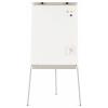 Rocada flipchart 610V19 (š x v) 1800 mm x 850 mm Signální bílá (RAL 9003), ocelová omyvatelný, popisovatelný, výškově nastavitelný, vč. odkládací poličky,