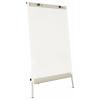 Rocada flipchart 610V19 (š x v) 1800 mm x 850 mm Signální bílá (RAL 9003), ocelová omyvatelný, popisovatelný, výškově nastavitelný, vč. odkládací poličky,