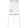 Rocada flipchart 610V19 (š x v) 1800 mm x 850 mm Signální bílá (RAL 9003), ocelová omyvatelný, popisovatelný, výškově nastavitelný, vč. odkládací poličky,