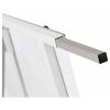 Rocada flipchart 610V19 (š x v) 1800 mm x 850 mm Signální bílá (RAL 9003), ocelová omyvatelný, popisovatelný, výškově nastavitelný, vč. odkládací poličky,