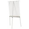Rocada flipchart 610V19 (š x v) 1800 mm x 850 mm Signální bílá (RAL 9003), ocelová omyvatelný, popisovatelný, výškově nastavitelný, vč. odkládací poličky,
