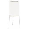 Rocada flipchart 610V19 (š x v) 1800 mm x 850 mm Signální bílá (RAL 9003), ocelová omyvatelný, popisovatelný, výškově nastavitelný, vč. odkládací poličky,