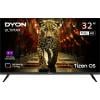 Dyon Ultimax 32F-TI LED TV, 80 cm 32 palec, F (A - G), DVB-T2, DVB-C, DVB-S2, Full HD, Smart TV, WLAN, CI+, černá