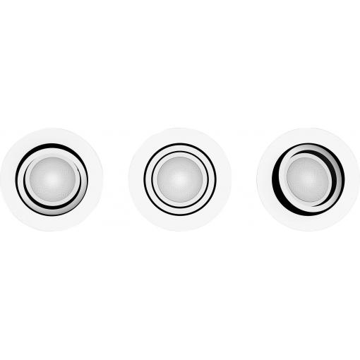 Philips Hue vestavný světlo 929003809701 Centura Hue GU10 12.6 W teplá až studená bílá, RGBW