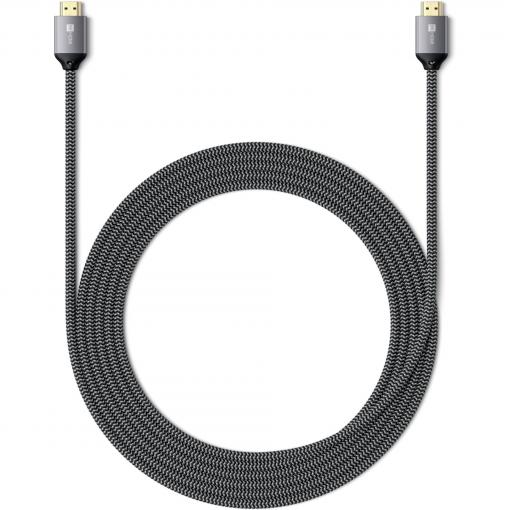 Satechi HDMI kabel Zástrčka HDMI-A 2 m šedá ST-8KHC2MM 8K UHD HDMI kabel