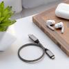 Satechi Kabel USB-C USB 4.0 USB-C ® zástrčka 0.25 m šedá ST-U4C25M