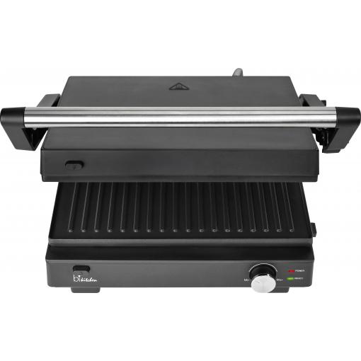 BiKitchen grill 200 elektrický gril, kontaktní gril, černá