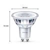Philips LED 9290012182 LED Energetická třída (EEK2021) F (A - G) GU10 žárovka 4.6 W = 50 W neutrální bílá (Ø x d) 50 mm x 54 mm 6 ks