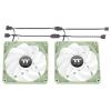Thermaltake CT120 Reverse ARGB Sync PC Cooling Fan Matcha Green 2 Pack PC větrák s krytem (š x v x h) 120 x 120 x 25 mm vč. ovládání RGB osvětlení