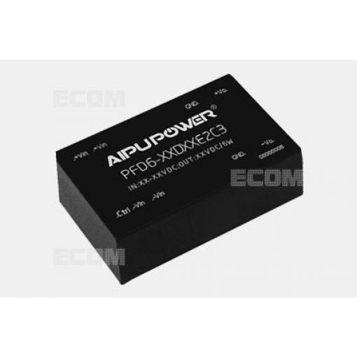 DC/DC měnič PFD6-18D18E2N3, ±18 V / 167 mA, izolovaný, DIP-24