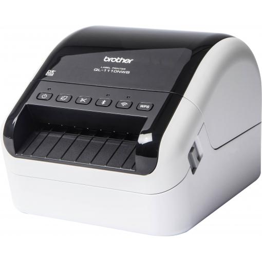 Brother P-Touch QL 1110 NWBc tiskárna štítků termální s přímým tiskem 300 x 300 dpi Šířka etikety (max.): 103.6 mm LAN, USB