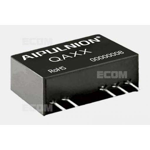 DC/DC měnič QA151C3, ±15 V / ±100 mA, izolovaný, SIP-7