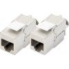 Digitus DN-93615-2 RJ45 vestavný modul Keystone CAT 6A 2 ks