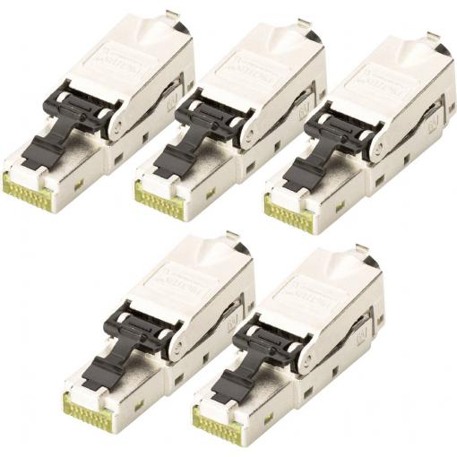 Digitus DN-93631-5 RJ45 vestavný modul Keystone CAT 6A 5 ks