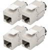 Digitus DN-93617-4 RJ45 vestavný modul Keystone CAT 6A 4 ks