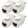 Digitus DN-93615-4 RJ45 vestavný modul Keystone CAT 6A 4 ks