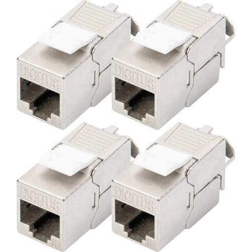 Digitus DN-93615-4 RJ45 vestavný modul Keystone CAT 6A 4 ks