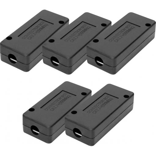 Digitus RJ45 síťový adaptér CAT 7 černá