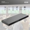 Digitus DS-55338 8 + 1 port HDMI rozbočovač LED ukazatel, se stavovými LED, kovový ukazatel, lze spínat jednotlivě, UHD 3840 x 2160 Pixel černá