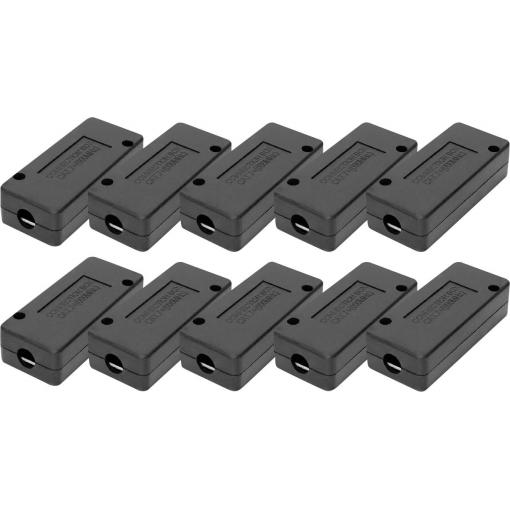 Digitus RJ45 síťový adaptér CAT 7 černá