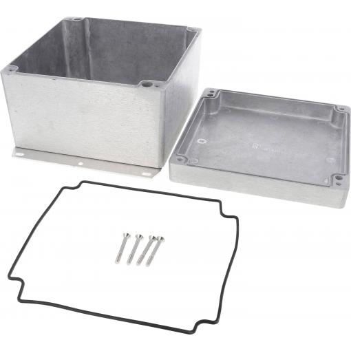 Hammond Electronics 1550Z139F univerzální pouzdro 160 x 160 x 102 litý hliník hliník 1 ks