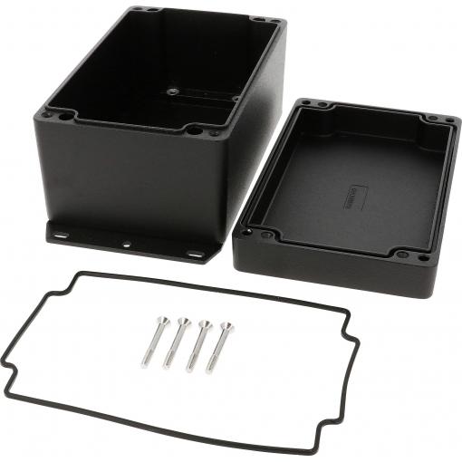 Hammond Electronics 1550Z117FBK univerzální pouzdro 160 x 100 x 81 litý hliník černá 1 ks