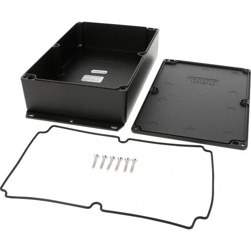 Hammond Electronics 1550Z124FBK univerzální pouzdro 223 x 147 x 55 litý hliník černá 1 ks