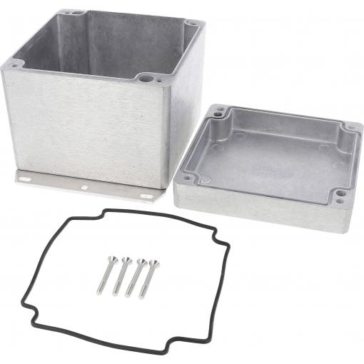 Hammond Electronics 1550Z137F univerzální pouzdro 121 x 121 x 102 litý hliník hliník 1 ks