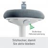 Leitz sedačka světle šedá 65440085