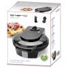 EMERIO WM-131149 vaflovač nepřilnavý povlak, bez BPA černá