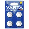 Varta knoflíkový článek CR 2450 3 V 4 ks lithiová VARTA LITHIUM Coin CR2450 Blister 4