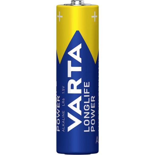 Varta Longlife Power tužková baterie AA alkalicko-manganová, 2960 mAh, 1.5 V, 4 ks