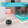 aeco Vacubot X5 robot na vysávání a vytírání podlahy, černá, ovládání aplikací, s dálkovým ovládáním