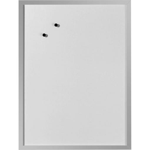 Herlitz magnetická tabule, bílá popisovací tabule 10524627 (š x v) 400 mm x 600 mm stříbrná 10524627